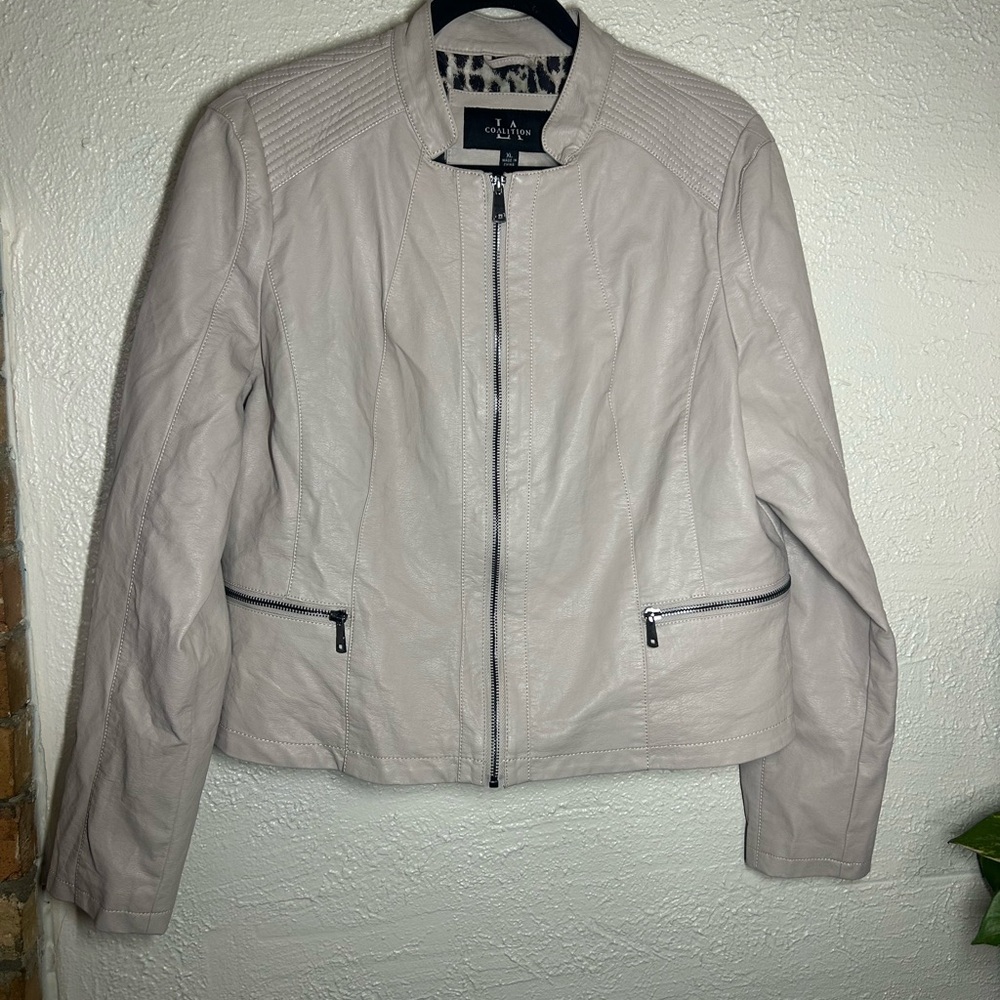 LA Coalition Faux Leather Jacket